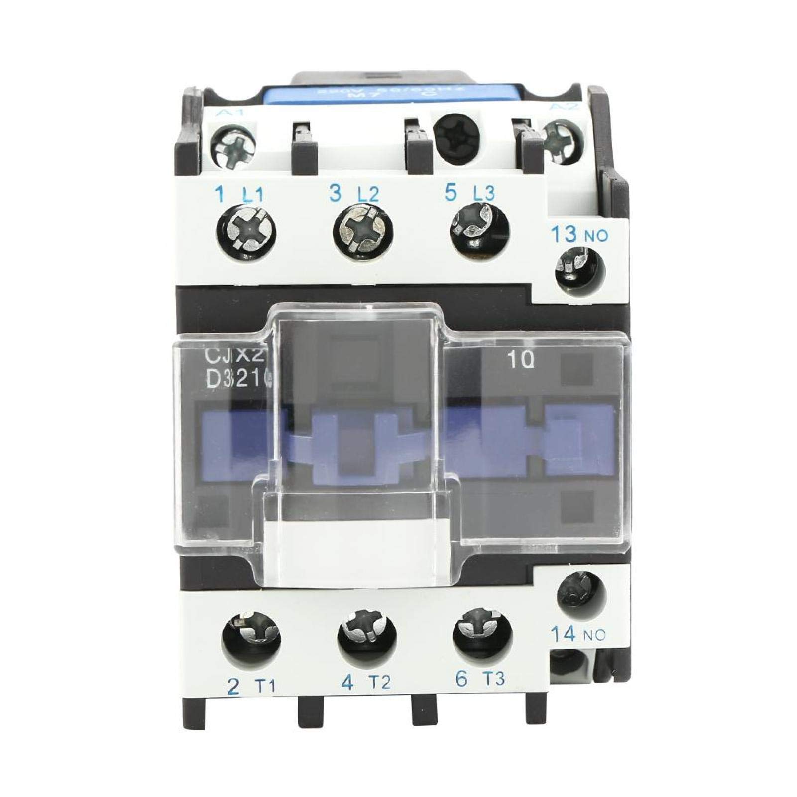 AC Contactor,220V 32A,CJX2-3210,High Sensitivity Industrial Electric AC Contactor,Coil Contactor,Universal Circuit Control