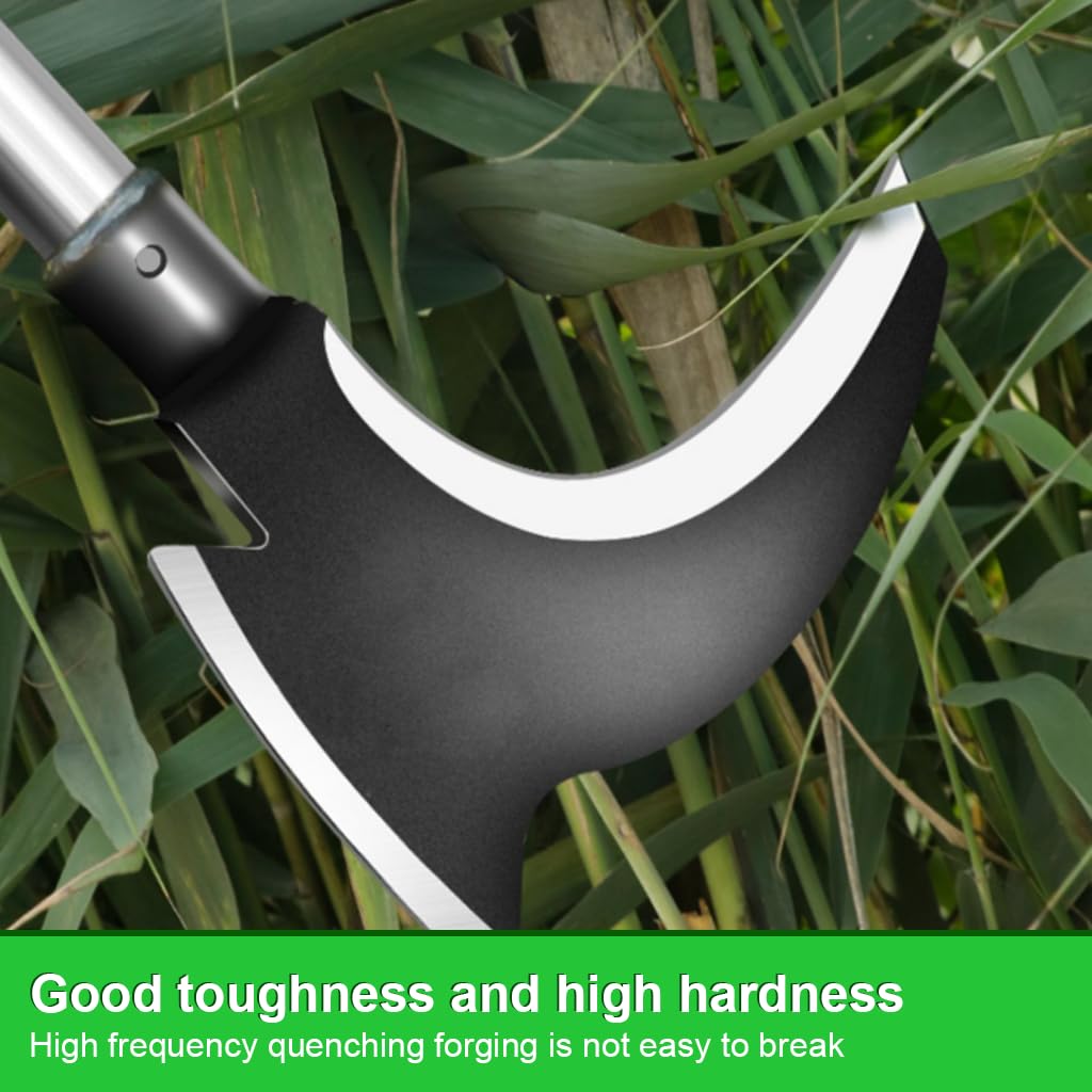 HASTHIP® Weed Remover Tool Without Handle - 2 in 1 Grass Removing Tool for Chopping - Image 6 thumbnail