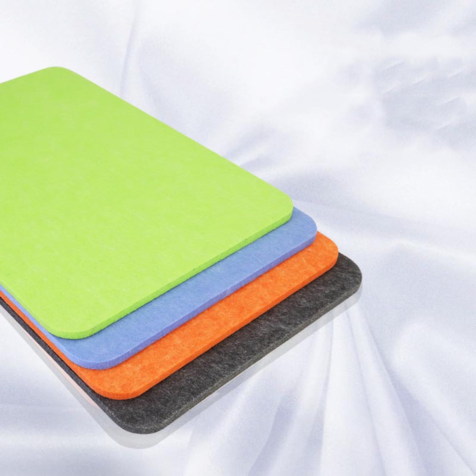 Panel de privacidad extraíble para escritorio de oficina, tablero de división que reduce el ruido para espacios de trabajo, bibliotecas y aulas, 50 x 30 cm, elegante divisor gris