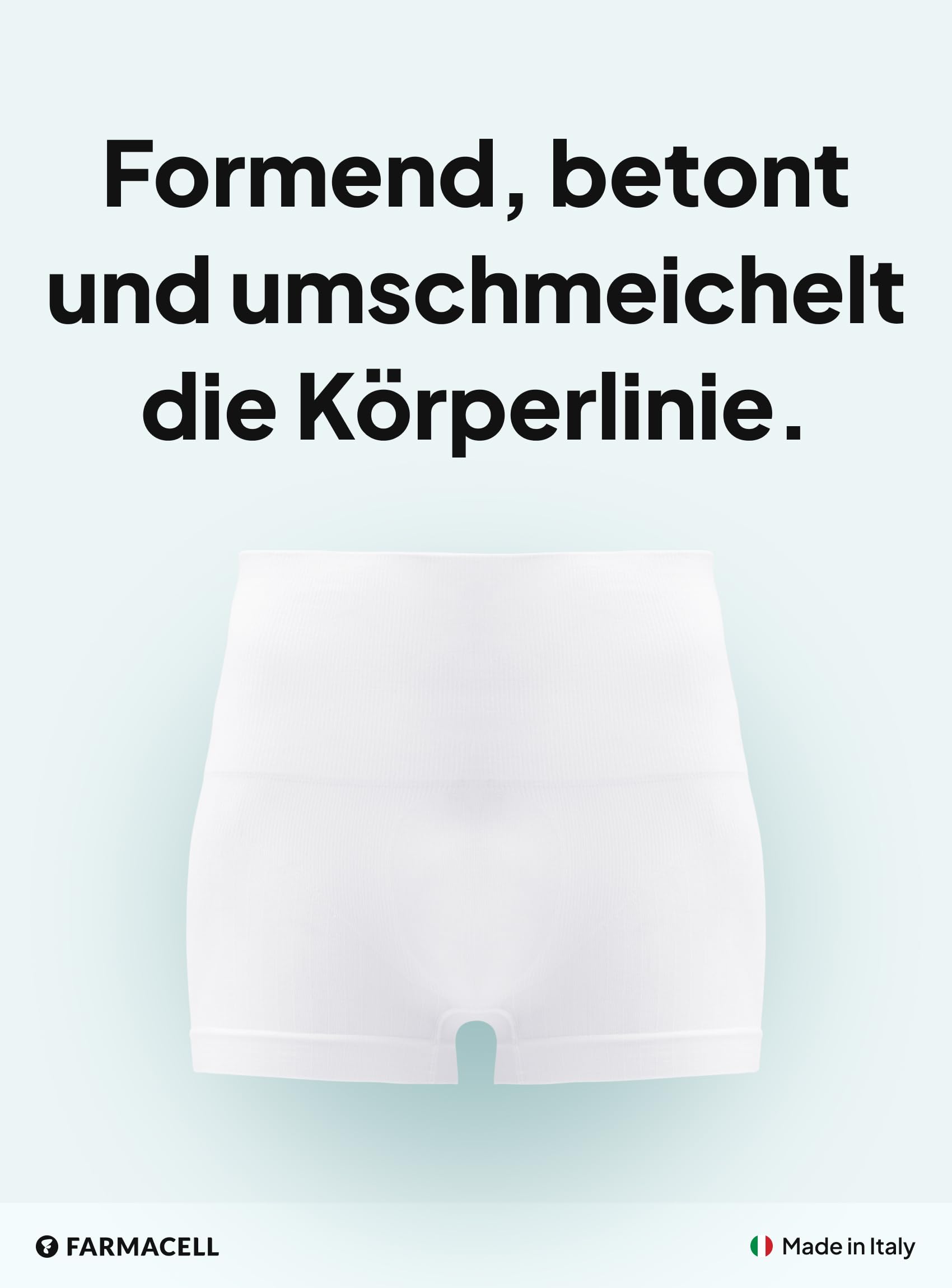 FarmaCell Shapewear Herren Boxershorts aus Baumwolle, Made in Italy, 402