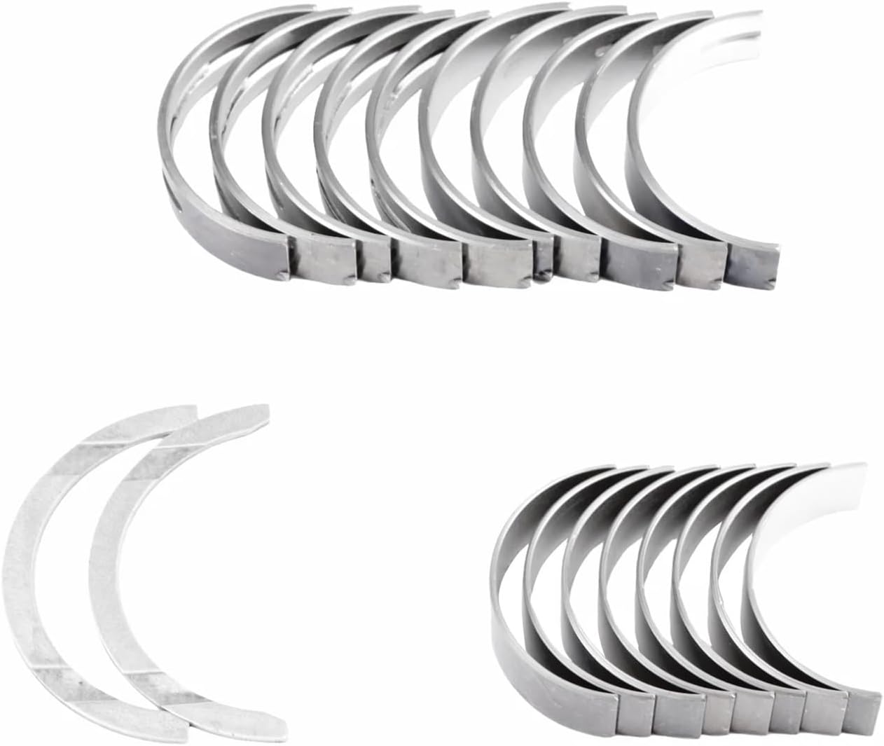 1set Con Rod & Crankshaft Main Bearing Set 06H198401D Compatible For Audi Compatible For VW GTI Tiguan 2.0TFSI CAEB EA888 Engine Car Accessories Parts