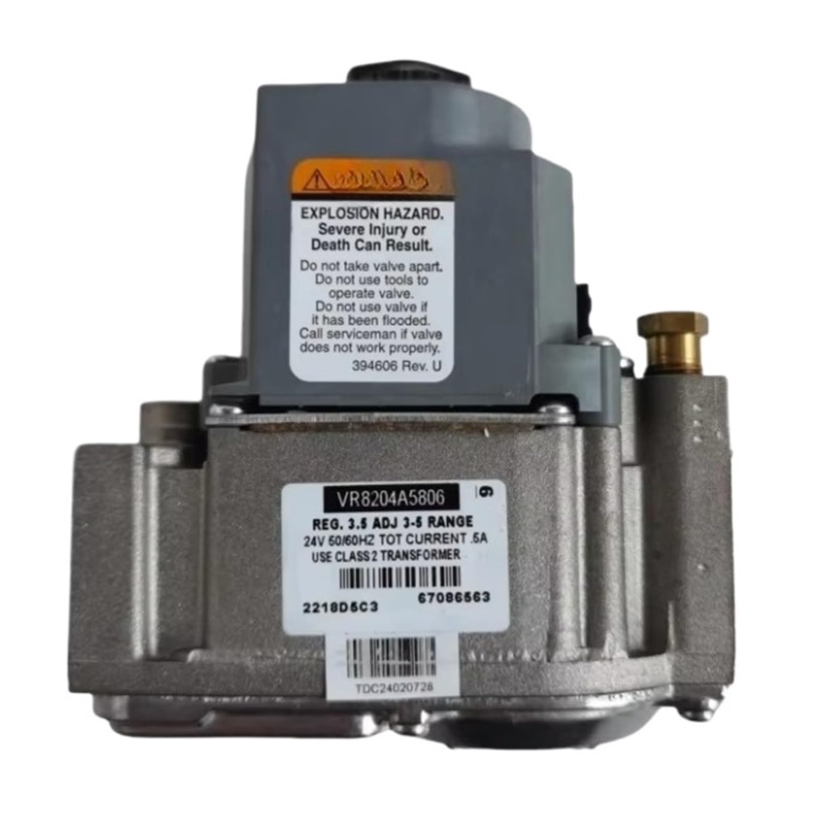 Électrovanne VR8304P4686 pièce bloc gaz de rechange chaudière