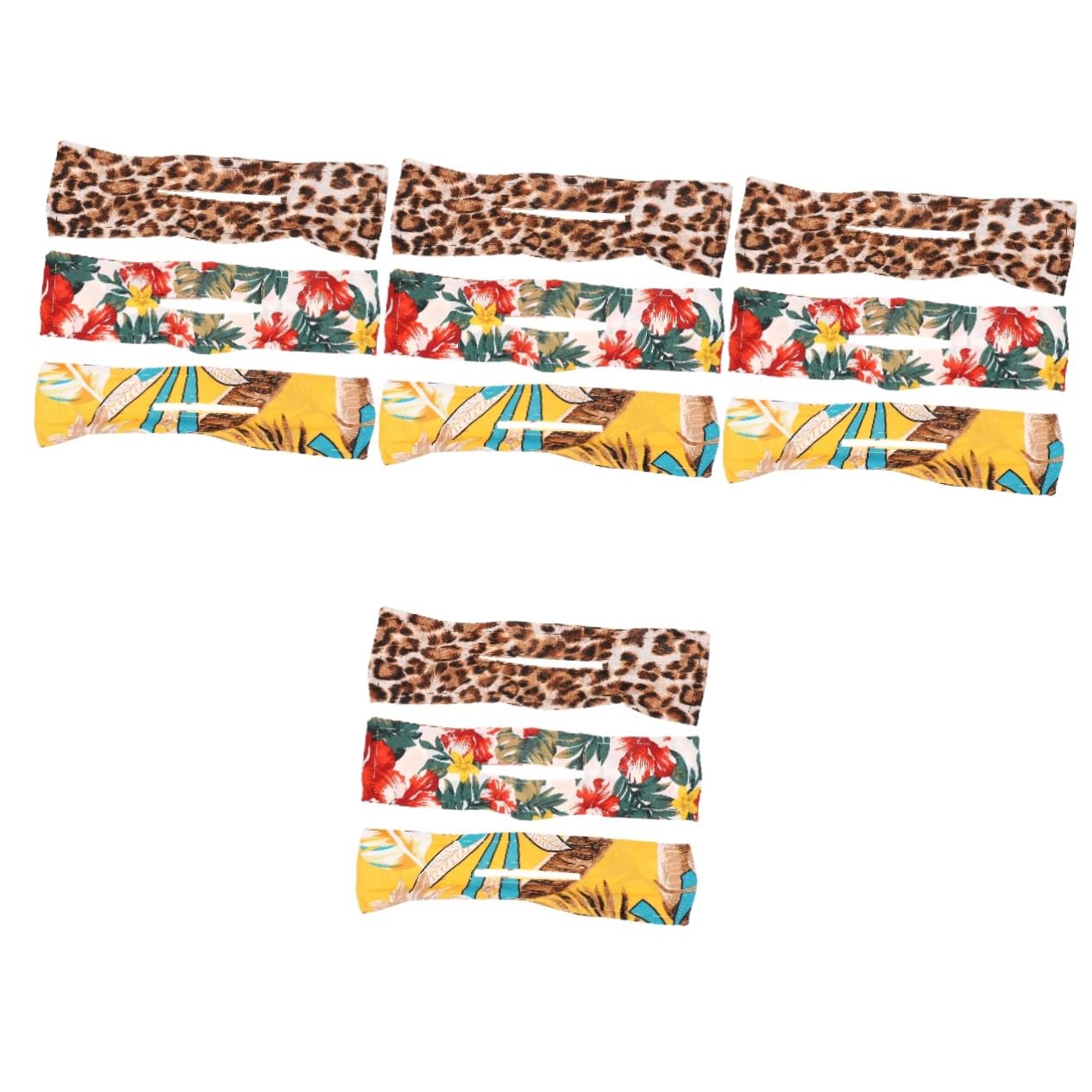 DOITOOL 4 Set Di Cerchietti Elastici Per Con Decorazioni Colorate Per Compleanni Amici E Famiglie 3 Pezzi X 4