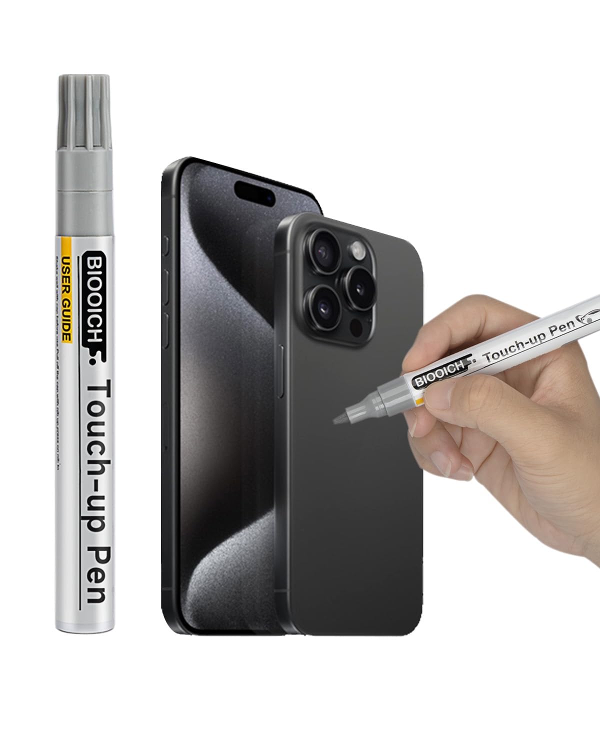 Amazon.co.jp: ブラックチタン SP96 タッチアップペイント iPhone 16