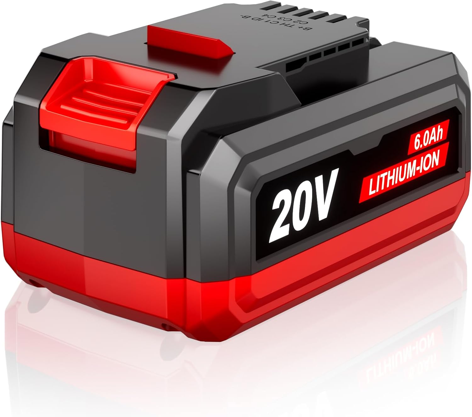 20V Replacement for Bauer 20V Battery 6.0 Ah 1701C-B 1702C-B 1907C-B 2108C-B 2109C-B, ‎20V MAX Lithium-Ion Battery Compatible with 20 Volt Cordless Power Tools, for Bauer Battery