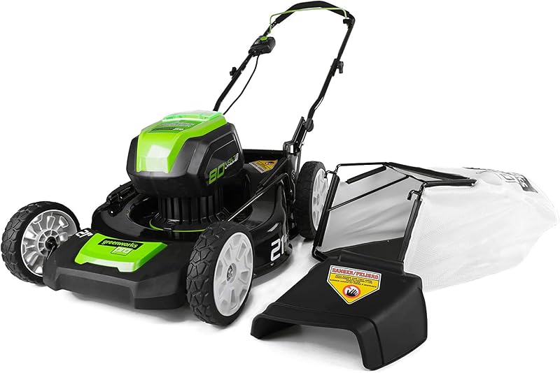 Greenworks Pro cortadora de césped de empuje de 80 V, 21 pulgadas, 80 V, solo herramienta