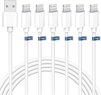 iPhone充電器 ライトニングケーブル丸型 320本 1m 純正品質 Apple 純正 ライトニングケーブル 1m Lightning USBケーブル