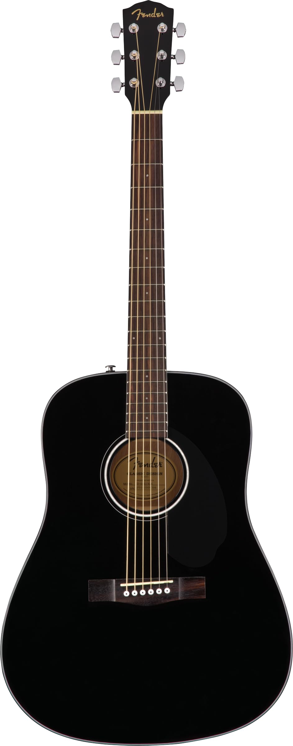 Amazon.com: Fender CD-60S Dreadnought Acoustic Guitar, with