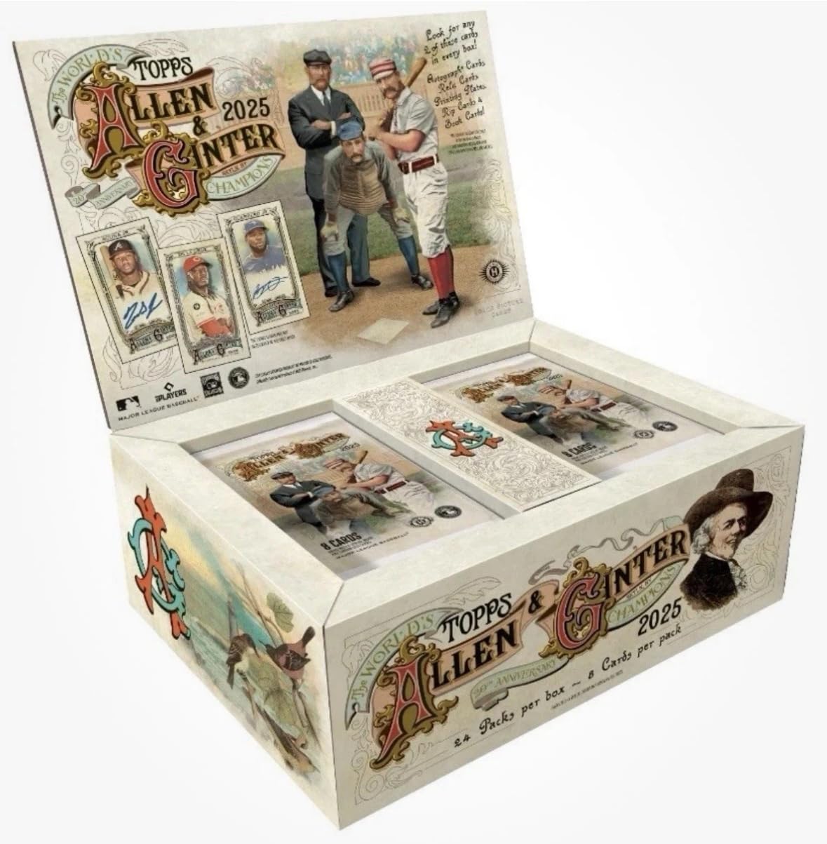 Amazon.com: 2025 Topps Allen And Ginter Baseball Sealed Hobby Box