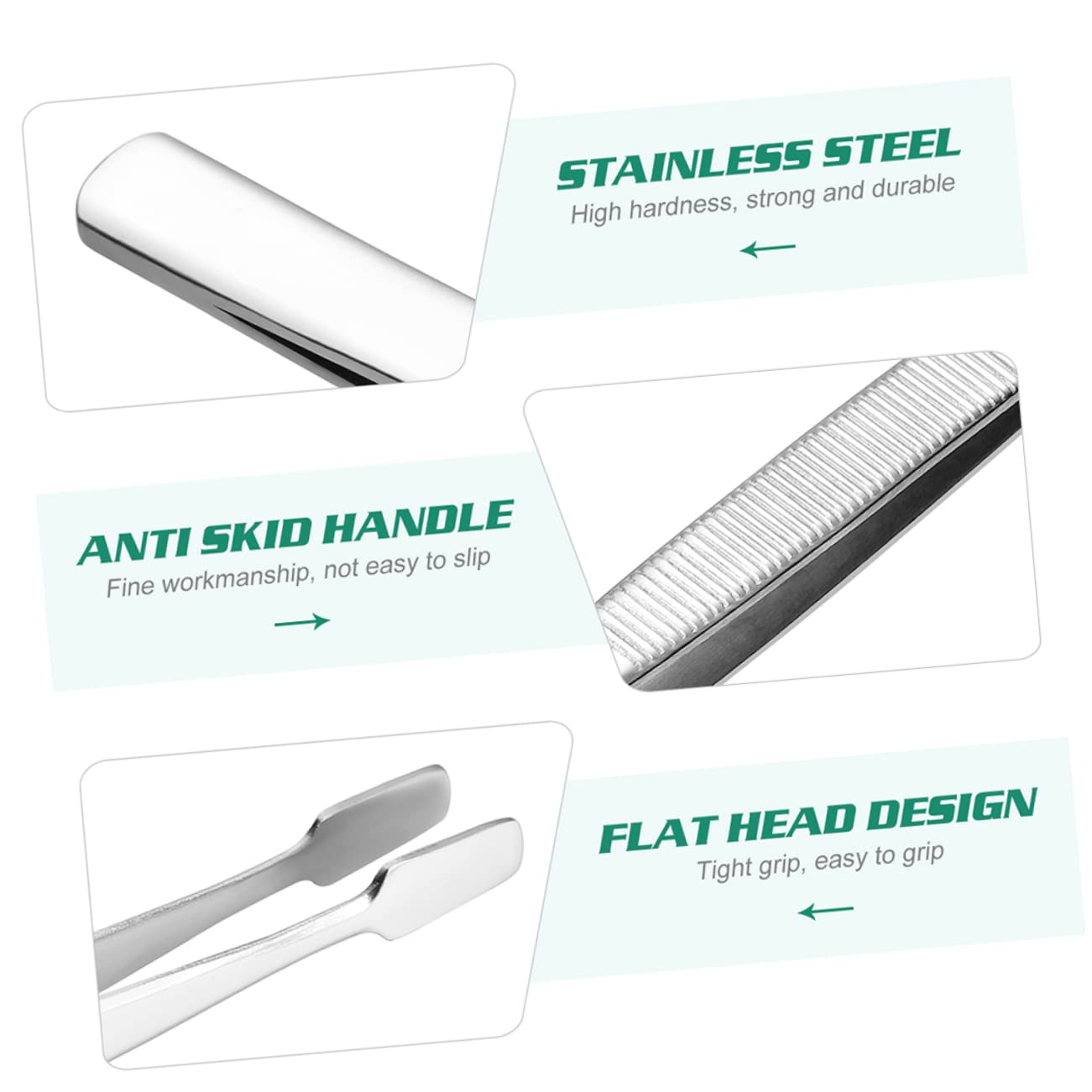 30piezas De Inoxidable Para Sello Herramientas De Colección De Filatelia Para Pestañas Postizas y Manualidades Diseño Práctico y Duradero