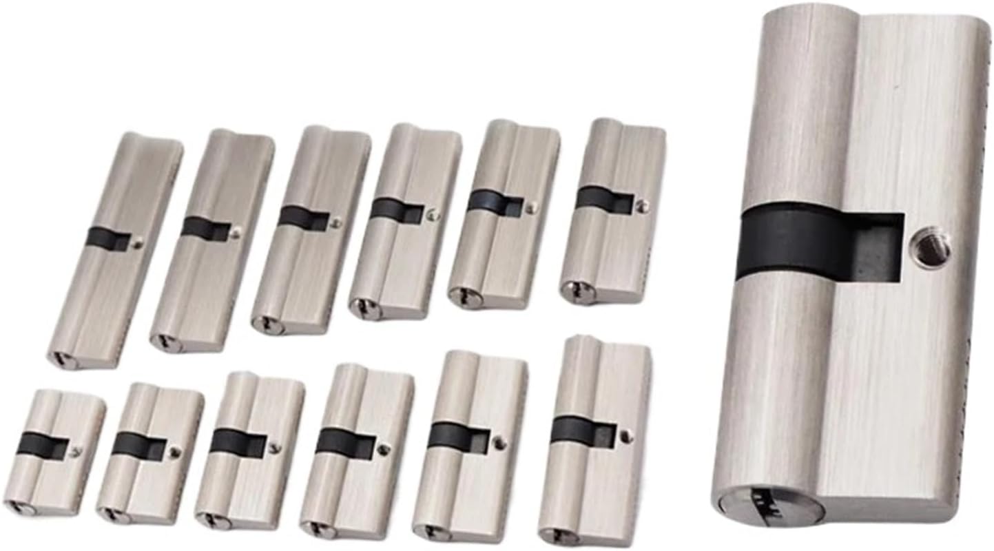 Indoor Bedroom Doors and Windows 60 70 80 Mm Lock Cylinder Smart Door Locks Electronic Lock House Door Locks 1Pcs(T80)