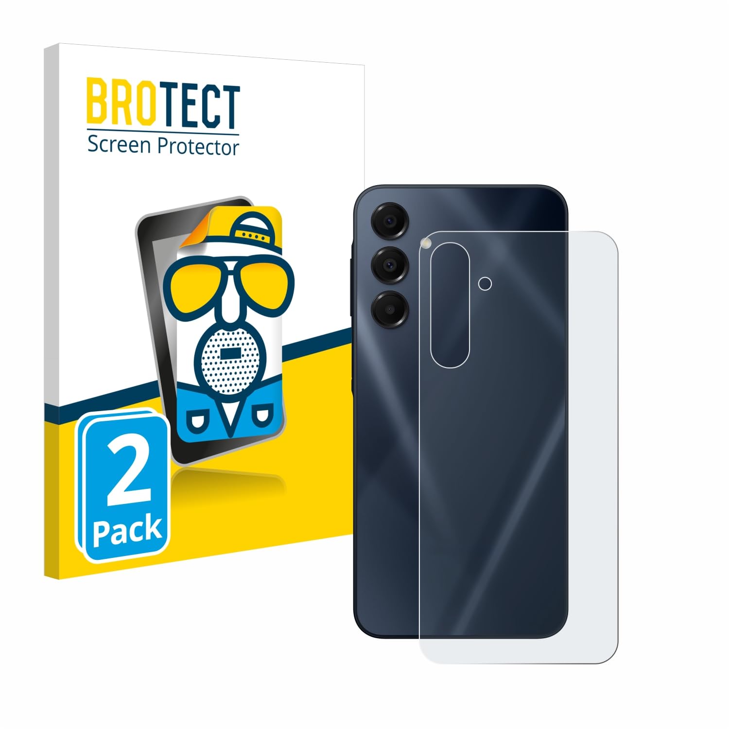 Brotect Pellicola Vetro Opaca Per Oppo A16 / A17, Anti-Riflesso, Durezza 9H, Anti-Impronta, Made In Germany - 2