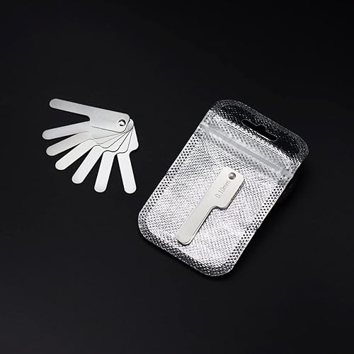 Miniatura 8 de Regla de brecha de ortodoncia Regla de medición interproximal dental Gap Gap Medición Sistema IPR Instrumento de ortodoncia de acero inoxidable