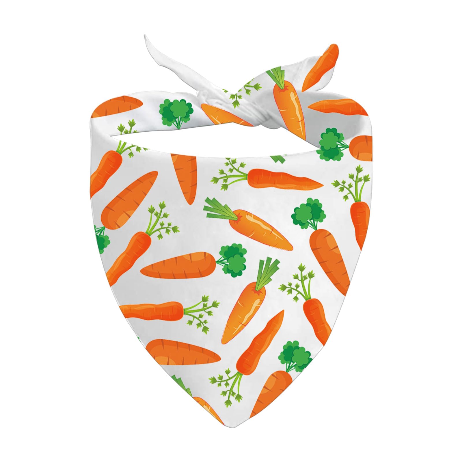 Bandana chien carotte Pâques foulard animaux à nouer JXGZSO