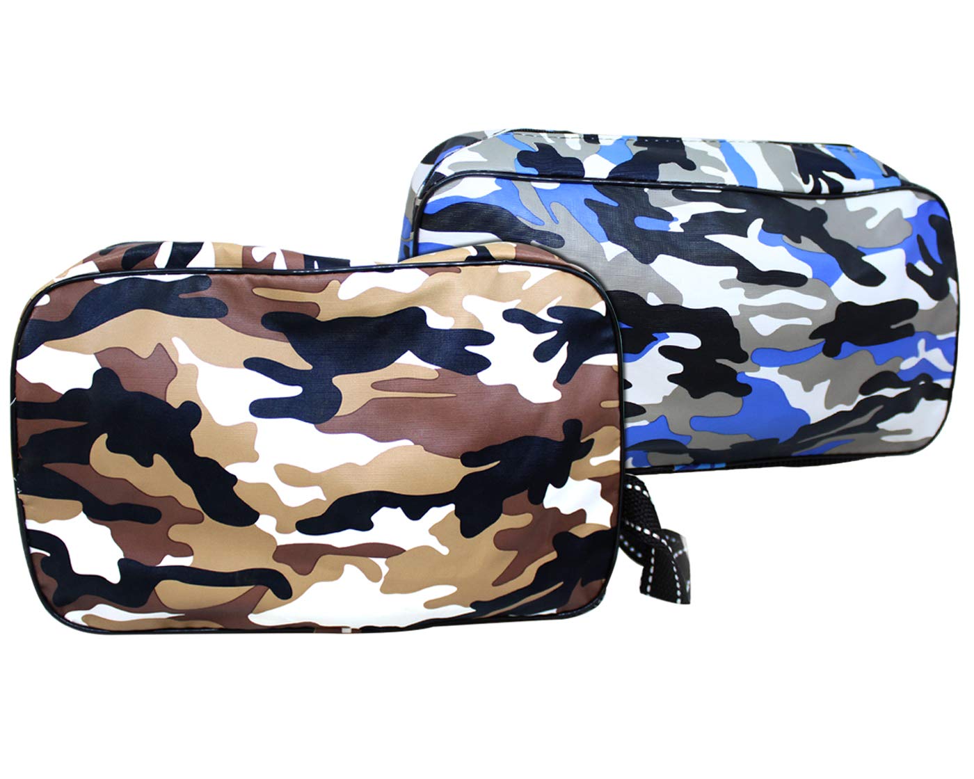 tied ribbons Toiletry Shaving Kit Pouch for Men Travel Portable Organizer (24 cm X 16 cm, Multicolor)-picture-3