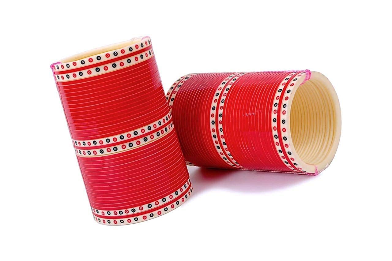 Desire Collection Acrylic & Crystal Chuda Bangles Set for Women (Red_200gm) (B08C26Z1Y2) Amazon Price History, Amazon Price Tracker