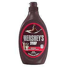 HERSHEYS Sirup, Schokolade, Dessert-Topping/Getr&auml;nkesirup, glutenfrei, 24-Unzen-Flaschenpackung mit 8 St&uuml;ck