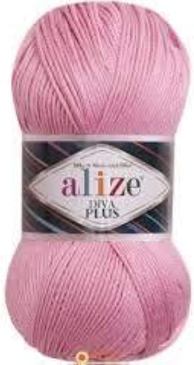 AlizeDiva Plus Silk and Mercerized Effect (98 Pink)