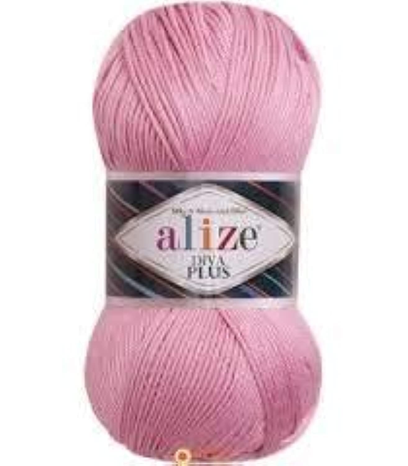 AlizeDiva Plus Silk and Mercerized Effect (98 Pink)