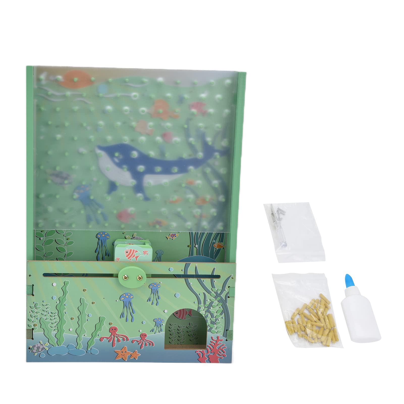 Jeu de Flipper de Table Ensemble de Jouets éducatifs interactifs Parent-Enfant Exercice de Concentration et capacité Pratique pour Salle de Jeux pour Tout-Petits matériau en Bois