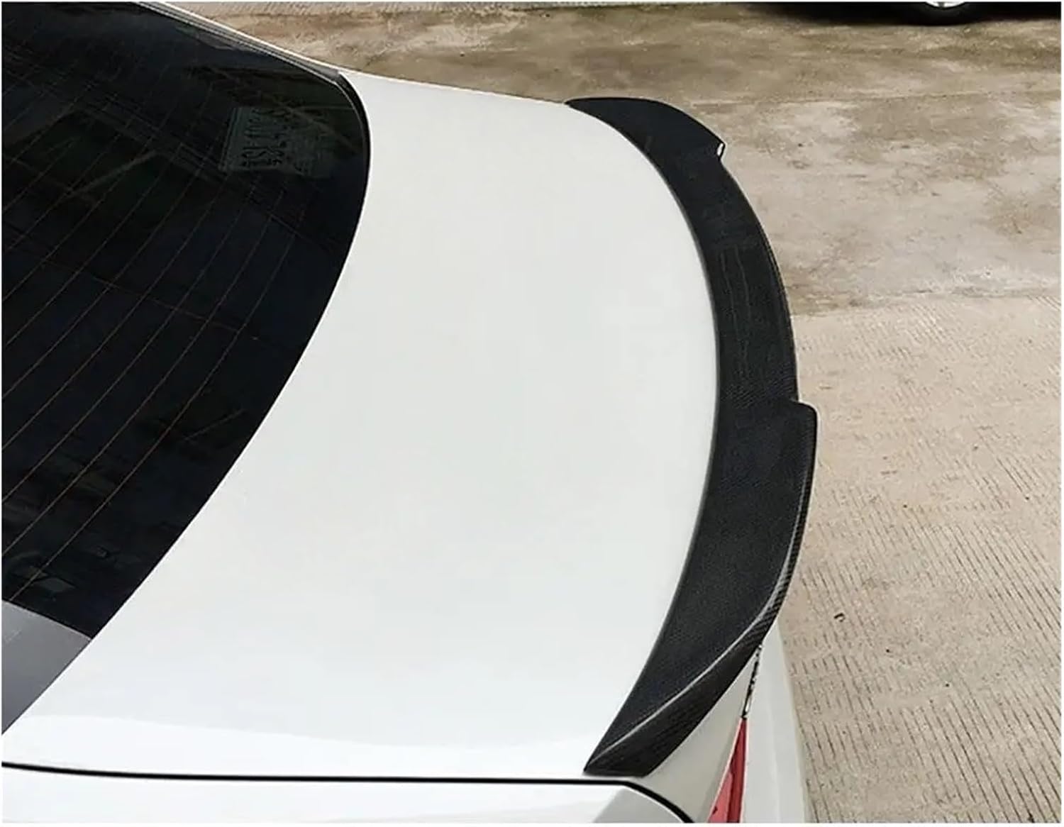 Dry Carbon Fiber Car Trunk Rear Spoiler Compatible With BMW 4 Series F36 Sedan 2014-2019 Duck Spoiler Lid Wing Car Styling Body Kits(Style 2)