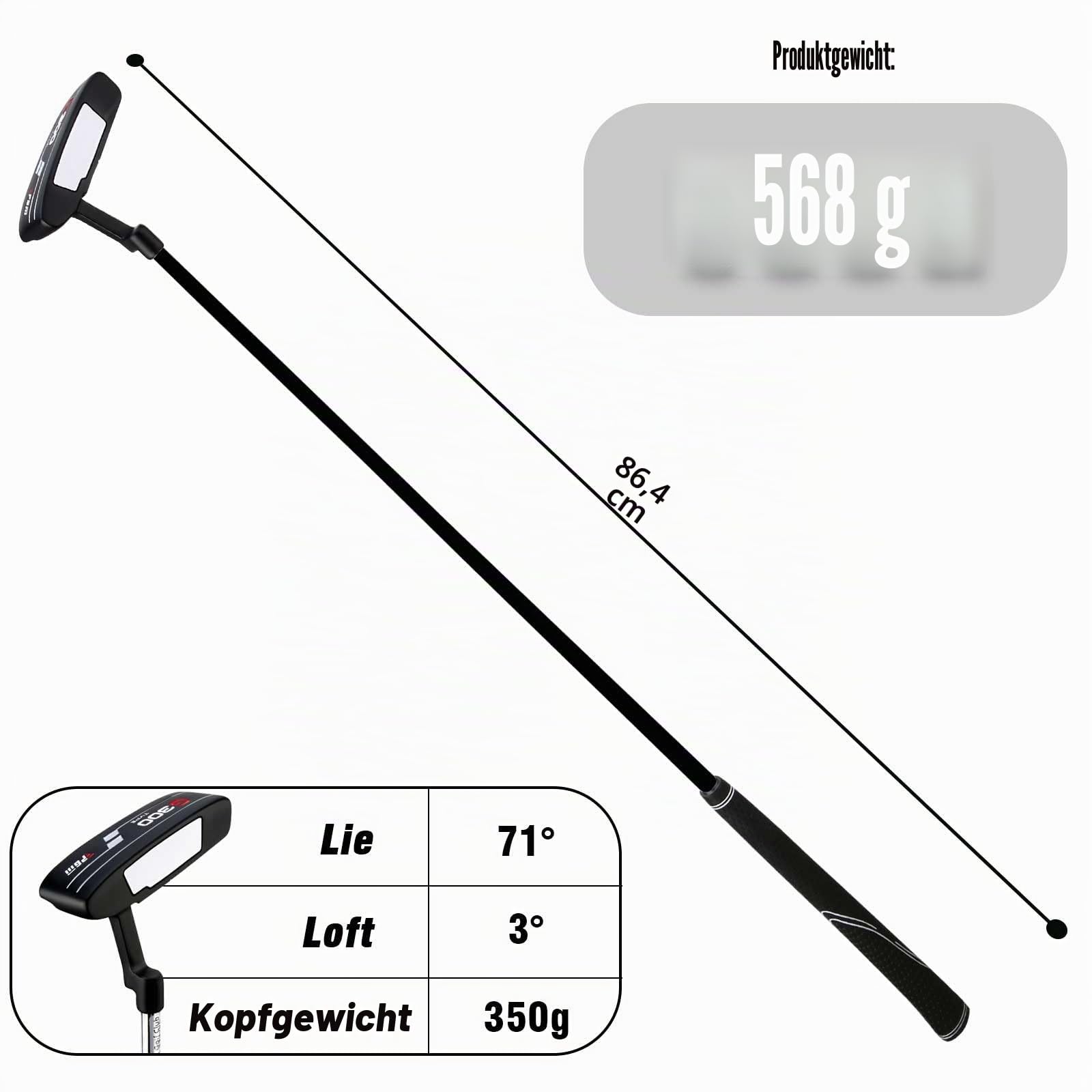 PGM Golf Putter - Blade Putters for Men & Women - Easy Flop Shots – Legal for Tournament Play- Right Handed