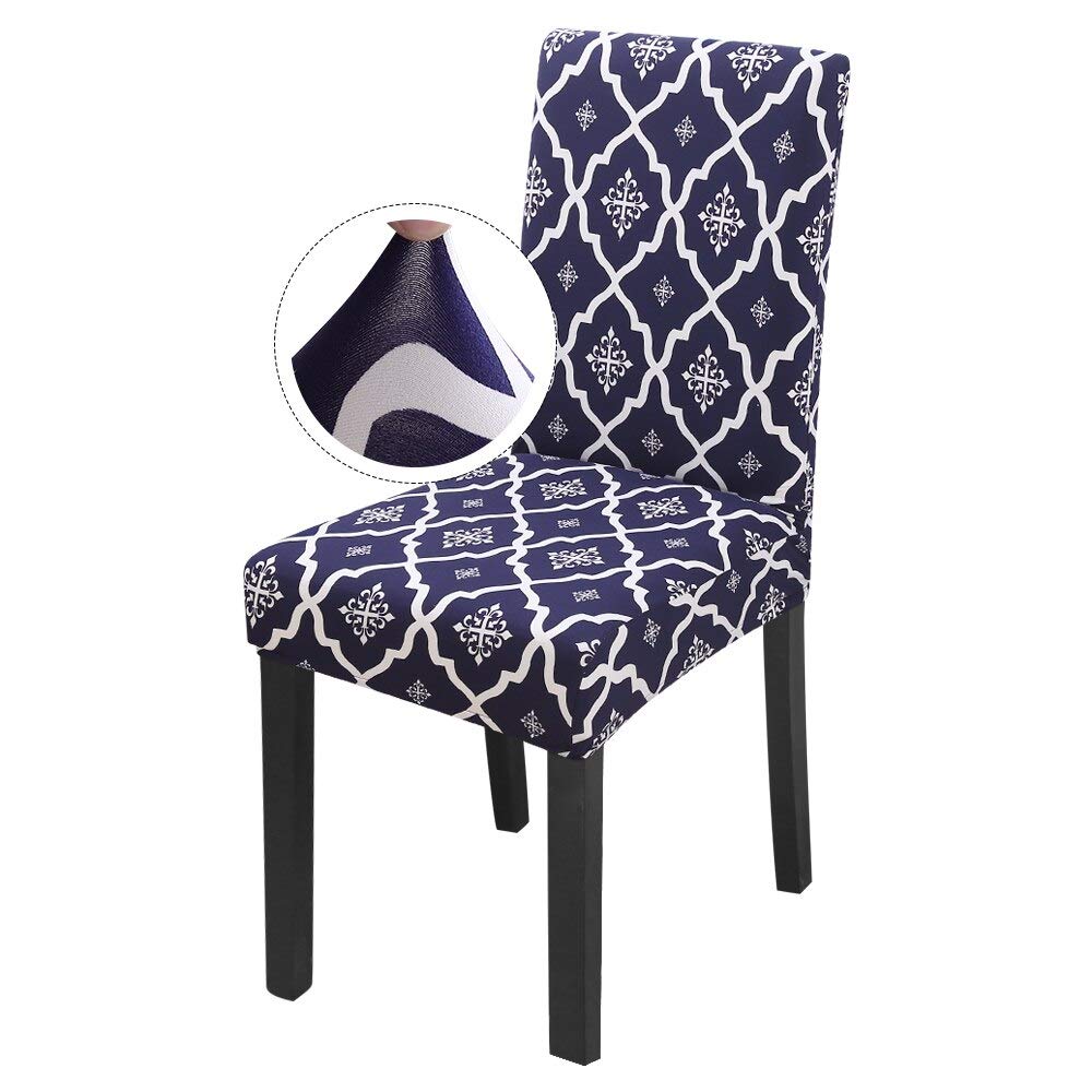 Housses de chaise anti-poussière lot de 6 pour rénover et protéger vos chaises usées