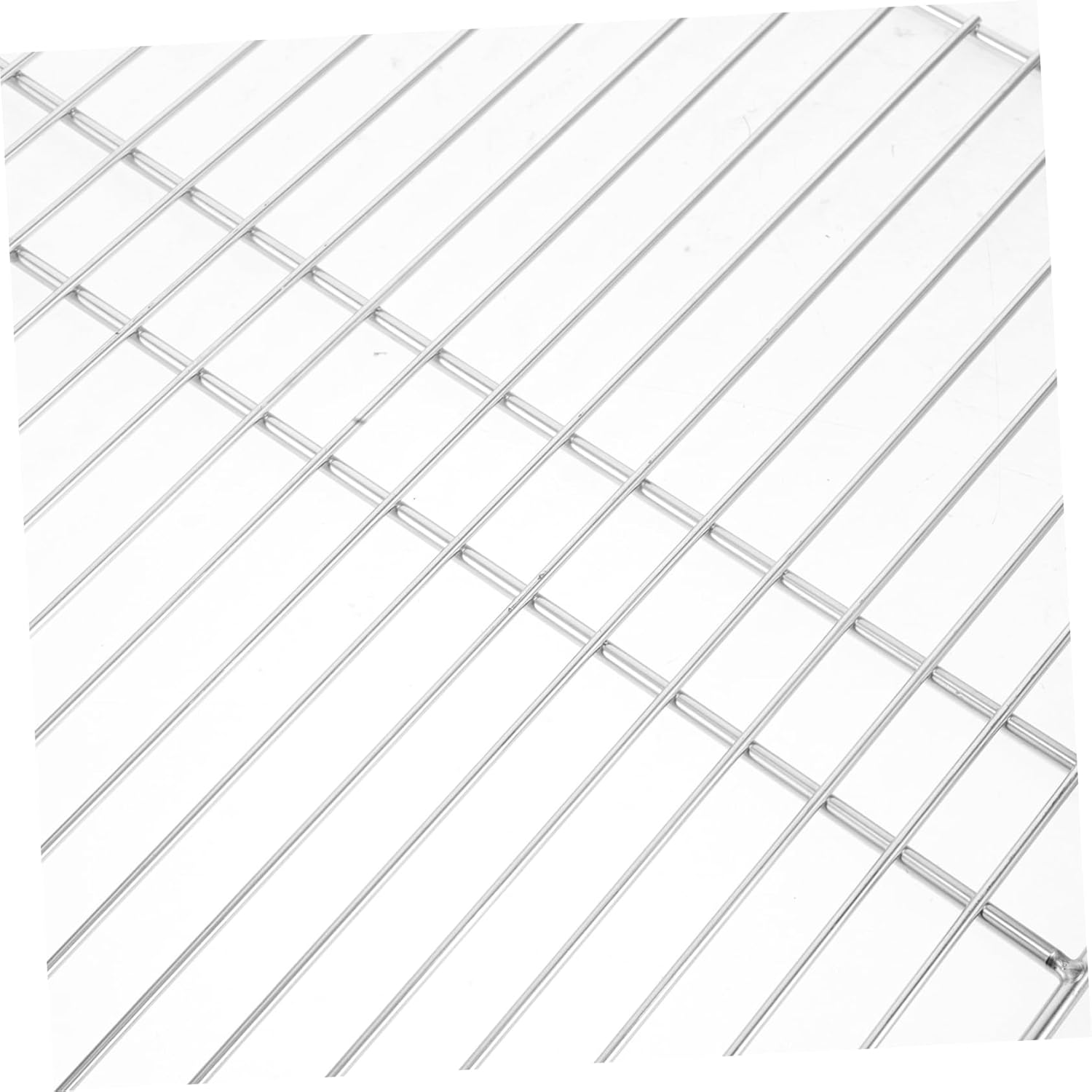 Zerodeko Single Handle Heavy Duty Fish Grill Net Ergonomic Bbq Rack for Outdoor Cooking for Fish Meat and Vegetables Metal Grilling Mesh