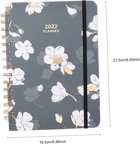 Miniatura 8 de Tofficu 4 Pcs 2022 2022 Agenda 2022-2023 2022 Weekly Planner New Year Planner The Office Notebook Daily Schedule Spiral Notebook Practical Students