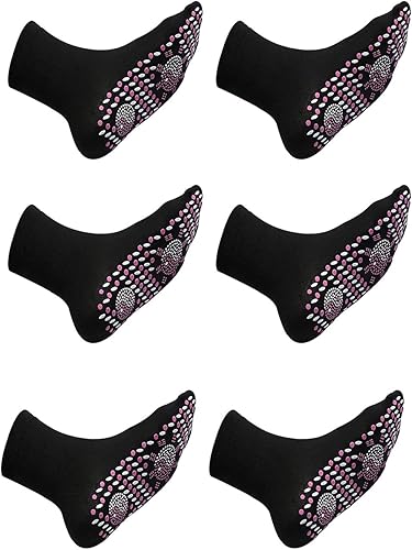 Calcetines de autocalentamiento, calcetines magnéticos para hombres y mujeres, calcetines autocalentables, calcetines térmicos de invierno,