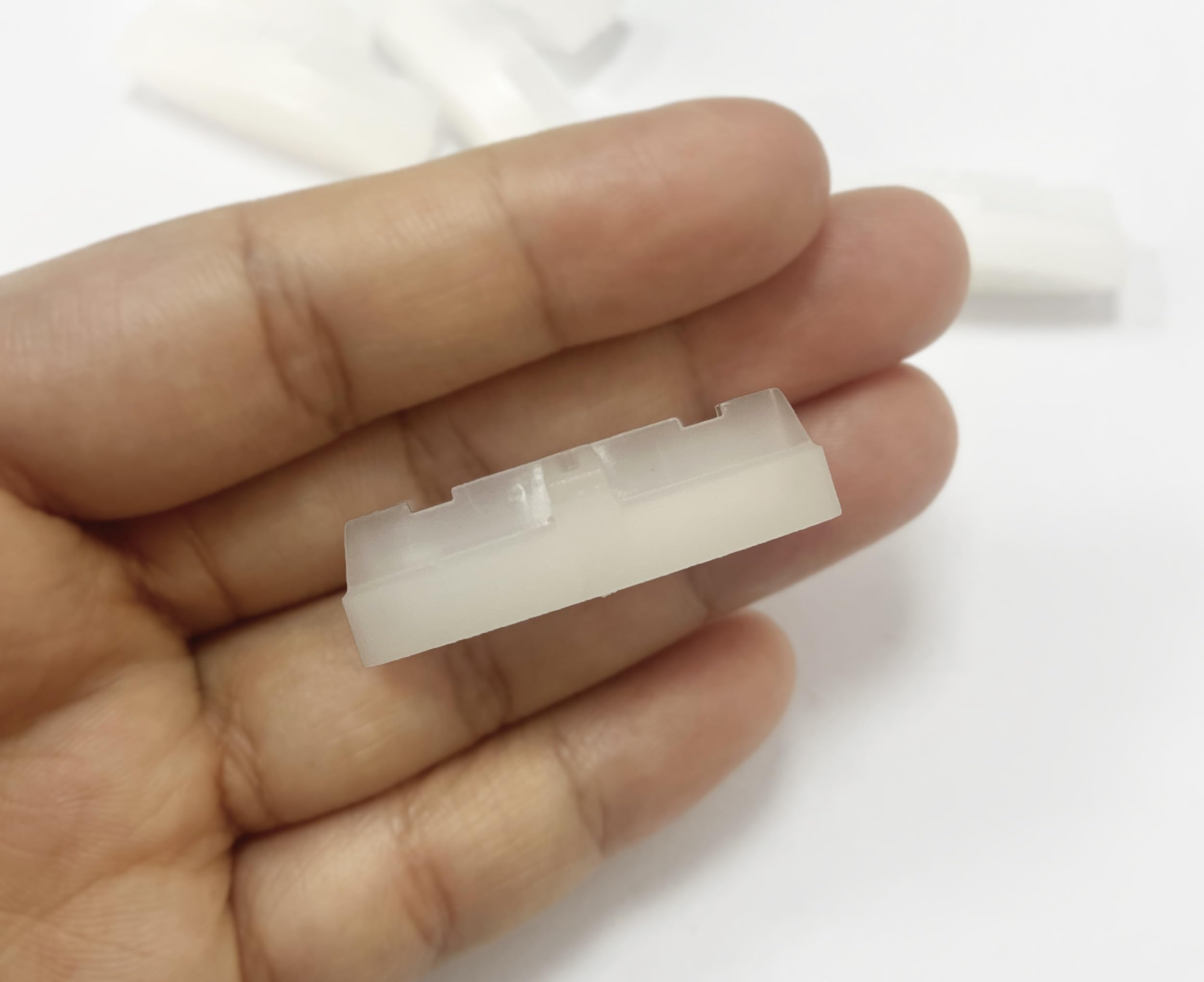 4 Pieces Toilet Seat Bumpers for Kohler Bidet Toilet Lid Rubber Bumpers Grip-Tight Bumpers Service Kit Toilet Replacement — view 5