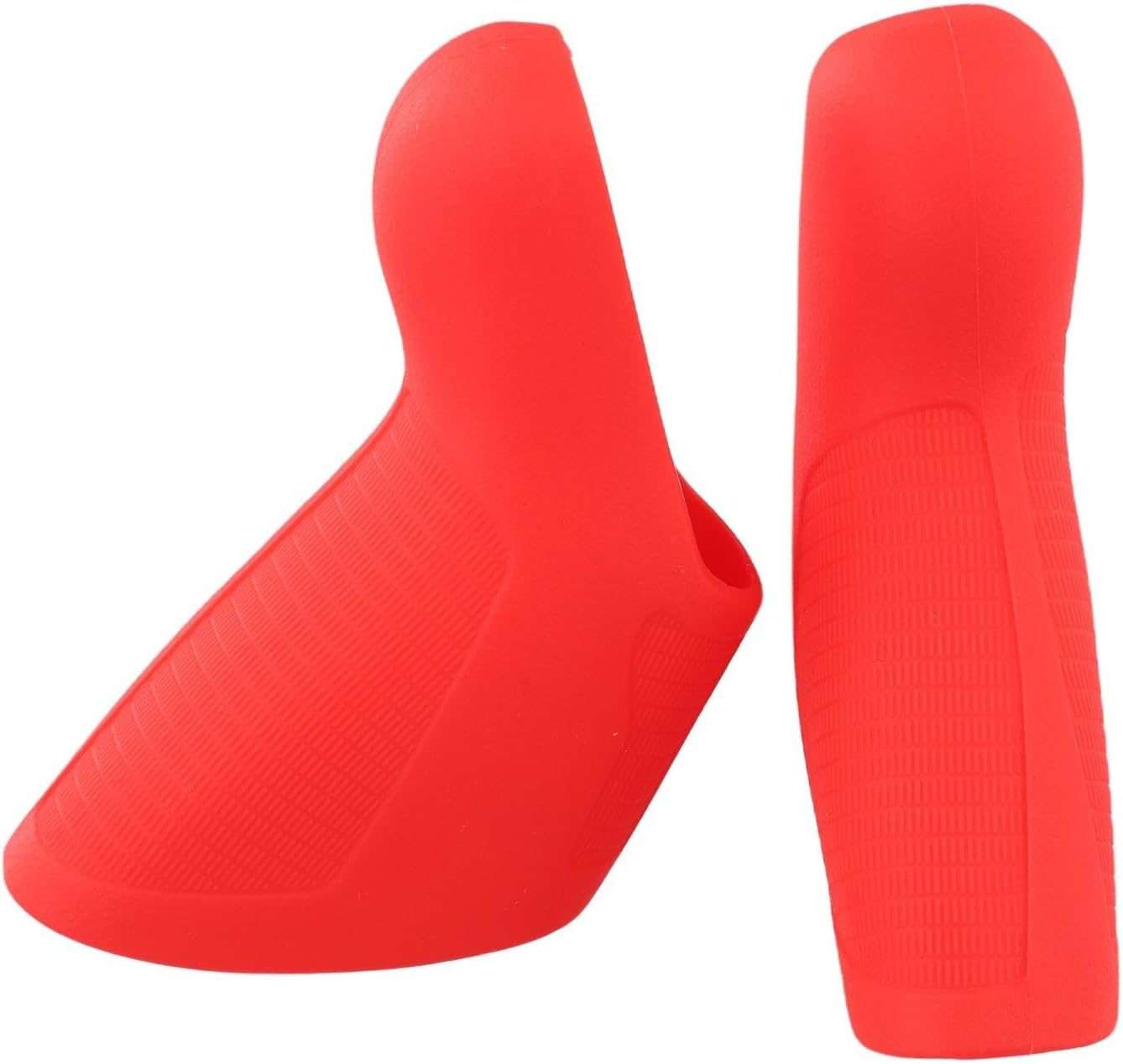 Silicone for Bike Brake Lever Hoods Gear Shift Cover for SRAM RED/for Force/for Rival 11S, Non-Slip Weatherproof Cycling Handlebar Covers Replacement, Comfortable Grip(Red)
