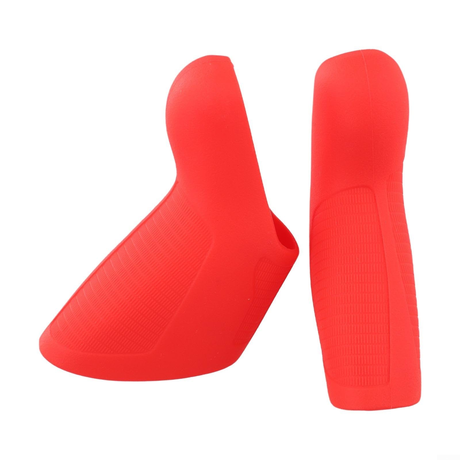 Silicone for Bike Brake Lever Hoods Gear Shift Cover for SRAM RED/for Force/for Rival 11S, Non-Slip Weatherproof Cycling Handlebar Covers Replacement, Comfortable Grip(Red)