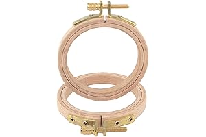 Maker Susan Wood Embroidery Hoop: 2.75-Inch Round Beechwood Embroidery Hoop