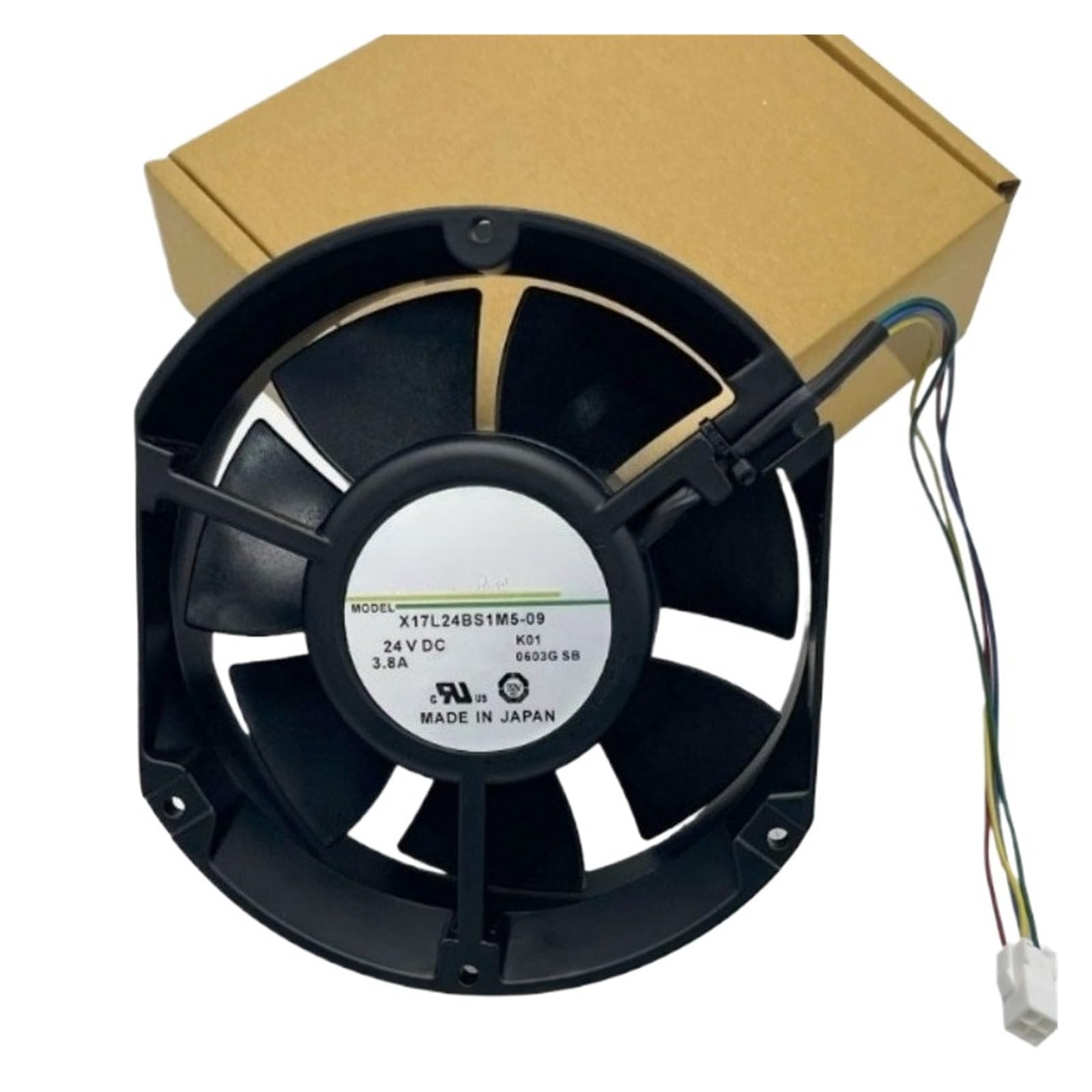 EGTDSFGJA DC COOLING FAN 172MM X17L24BS1M5-09 K01 24V 3.8A