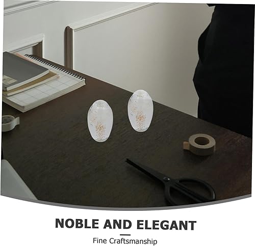 Miniatura 7 de Ciieeo Decoración de escritorio de medusas de cristal hechas a mano, figura de criatura marina, decoración para el hogar u oficina