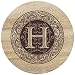 Thirstystone Sandstone Trivet Monogrammed Letter H