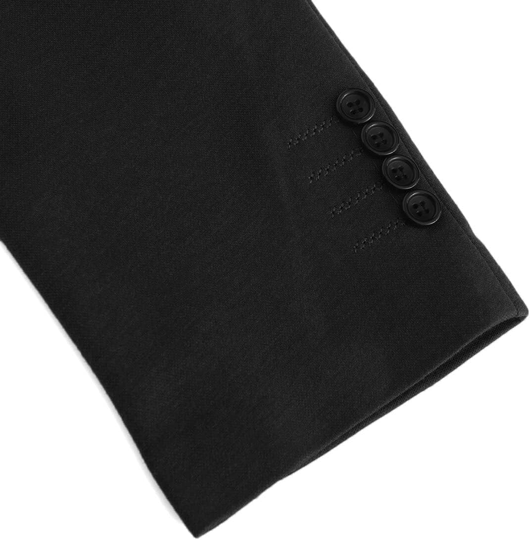 Cloudstyle Men's Suit Jacket One Button Slim Fit Sport Coat Business Daily Blazer - Image 7