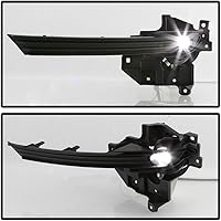 Vista 6 de ACANII - Para Mazda CX-5 2017-2021 Luces antiniebla LED Parachoques Lámparas de Parachoques con Swith+Kit de Arnés Par de Conductor y Pasajero