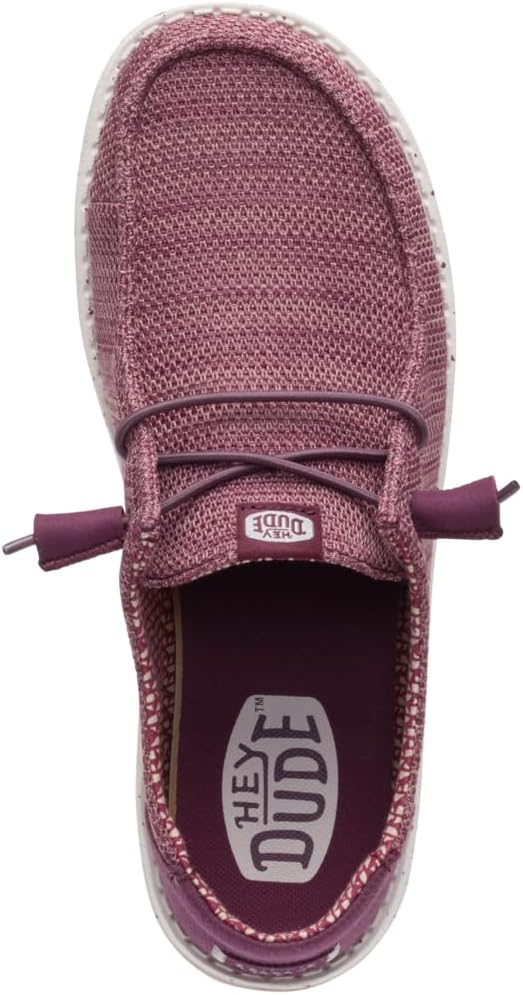 HEYDUDE Wendy Stretch Sox, Women’s Shoes, Women’s Slip-on Loafers, Comfortable & Light-Weight - Image 4