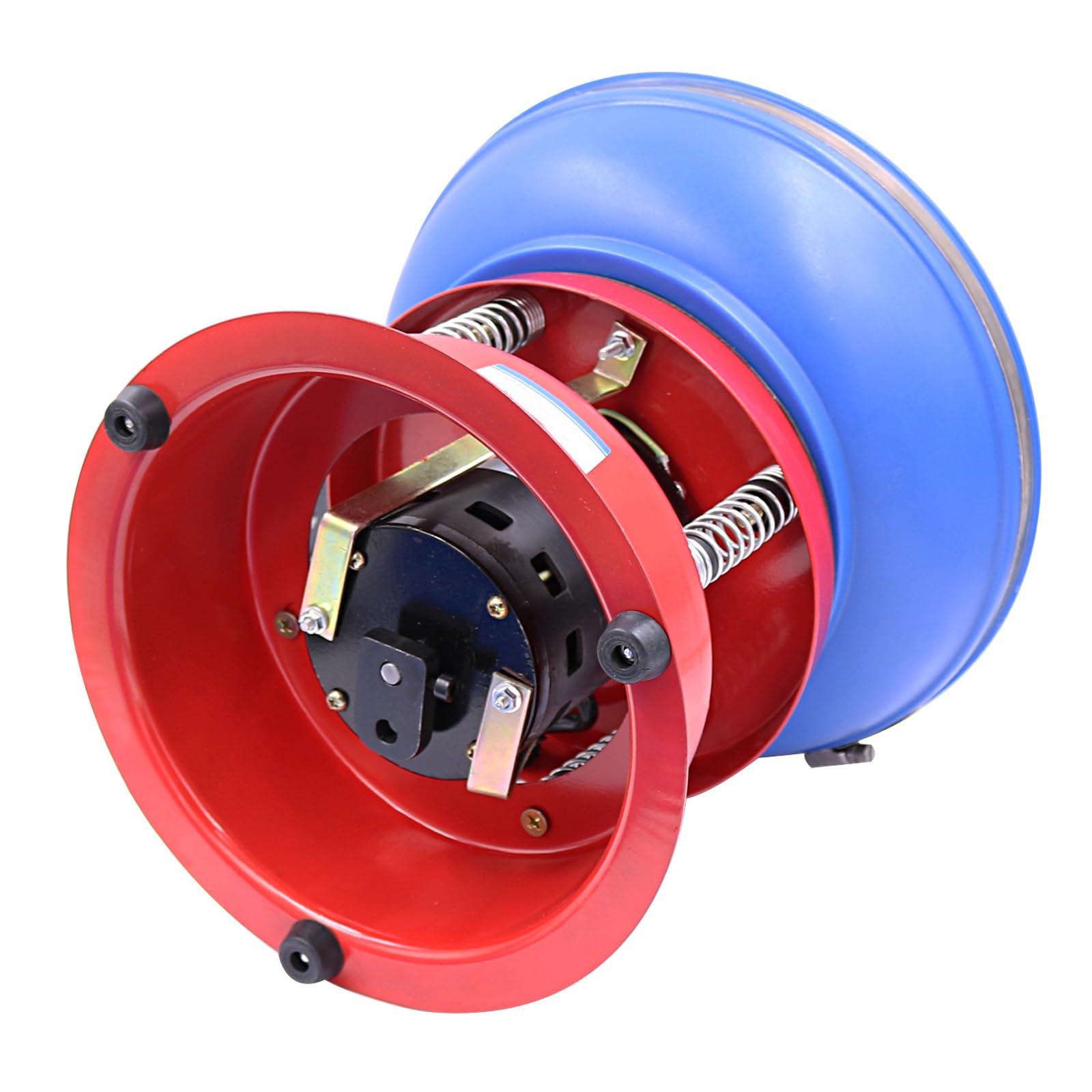Poliermaschine Polierer, 3,5L 8 Zoll Elektrischer Stein Vibrations Tumbler Schmuck Vibrations Poliermaschine Metallpolierer Hochleistungs Industriepolierer Schmuckpolierer Mit Schmirgel-Schleifmittel