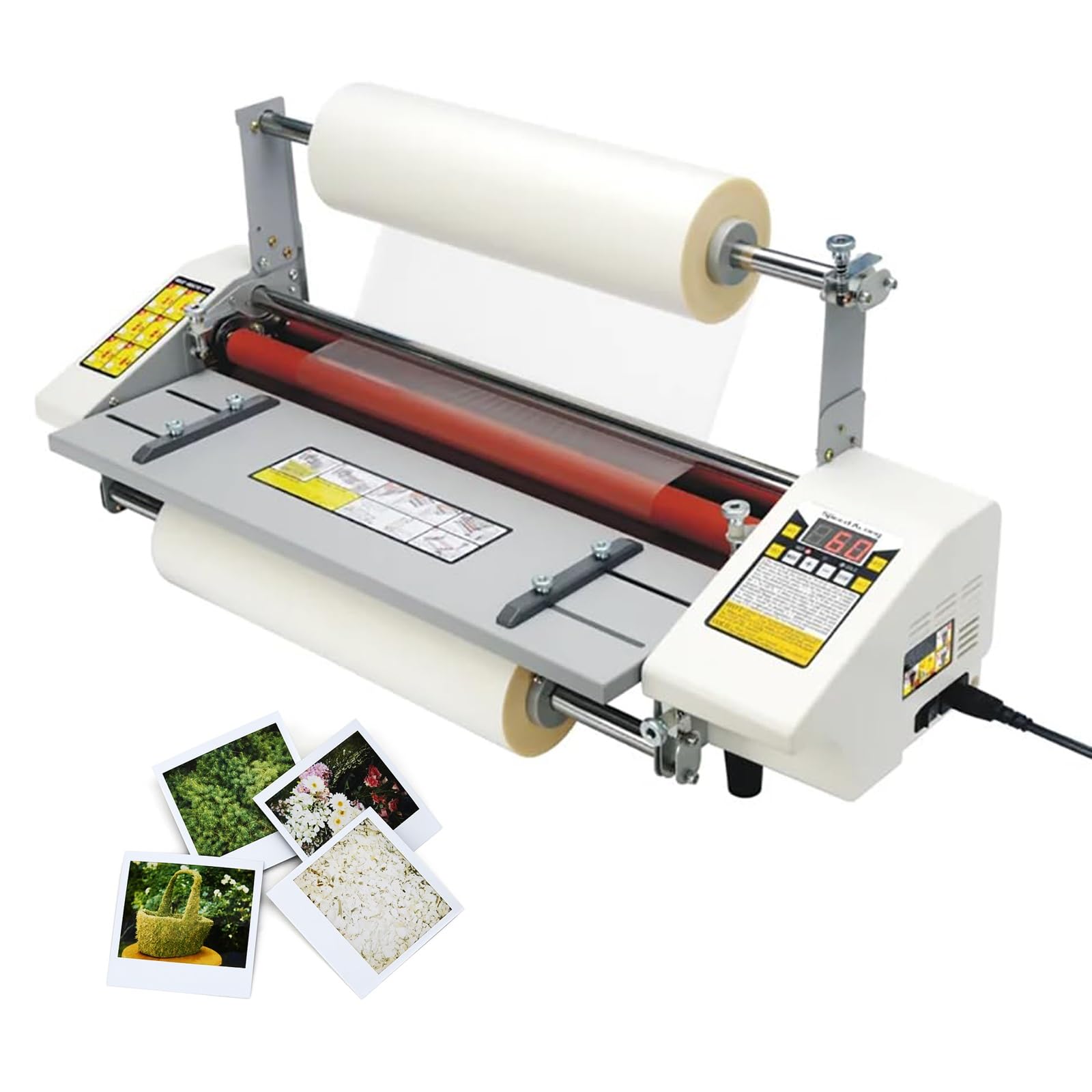 Laminatrice automatica con laminazione a caldo e a freddo, velocità e temperatura regolabili per la protezione dei documenti