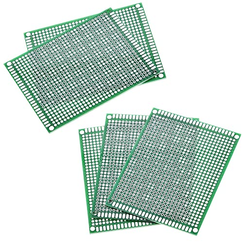 Amazon.co.jp: ユニバーサル基板 回路基板 （7×9cm 5枚セット）2.54mm