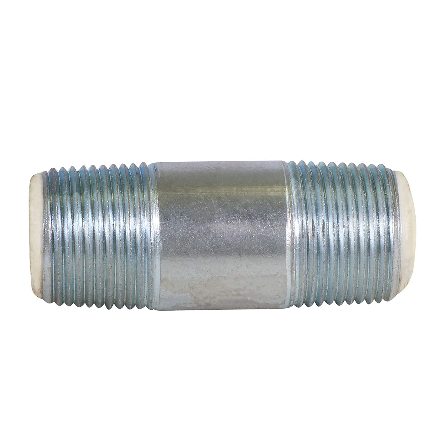 Midline Valve EOUU1040 - Racor dieléctrico para pezón con forro PEX, conexiones MIP de 1 pulgada, acero galvanizado de 4 pulgadas de largo, reduce la electrólisis