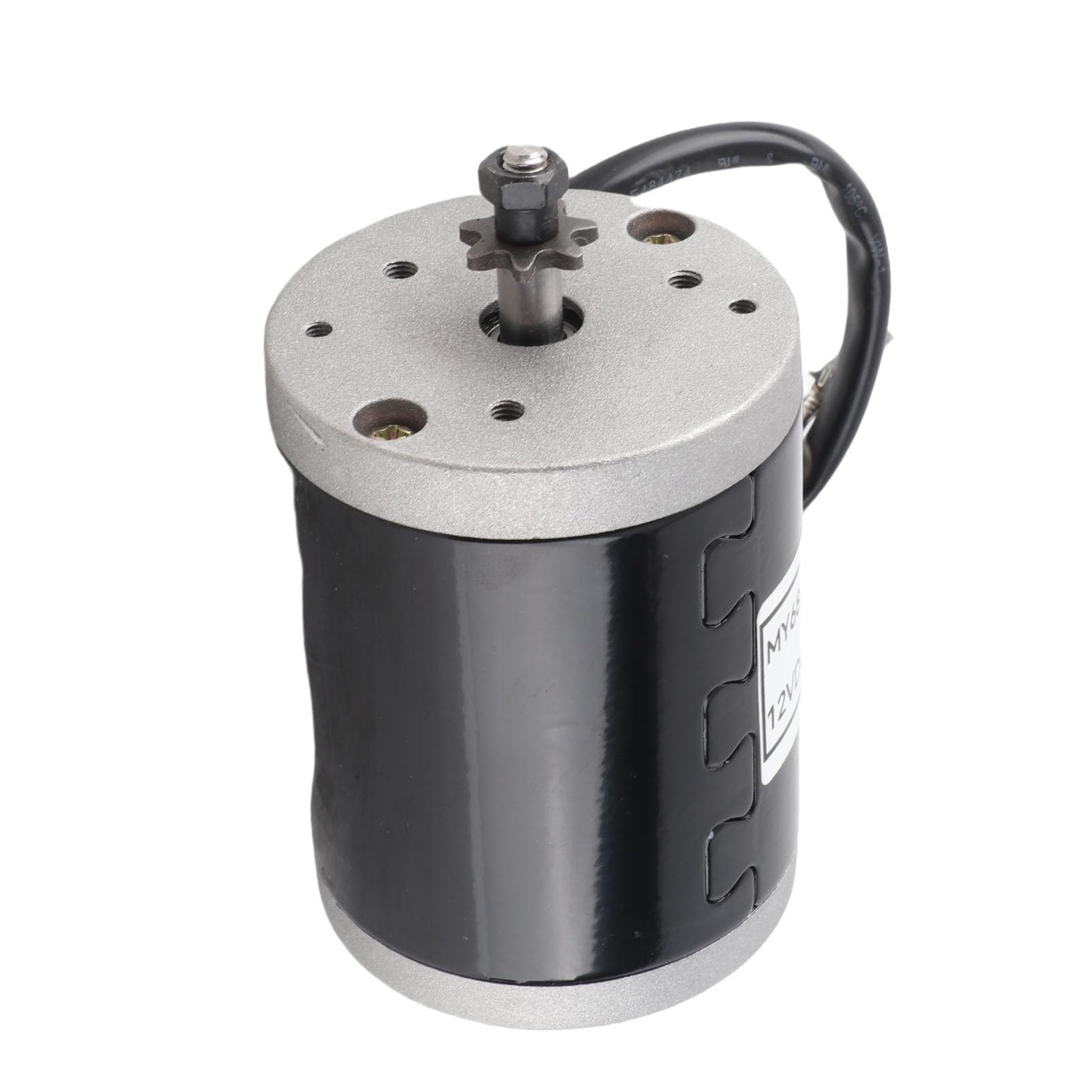 For My6812B 12 Motor, My6812 12V 120W High Speed Small Brush Motor With Belt Pulley Electric Scooter E Bike Accessory
