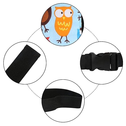 Miniatura 3 de URAQT Soporte para la cabeza del asiento de automóvil para bebé, correa para la cabeza del asiento de automóvil para niños, cinturón de protección