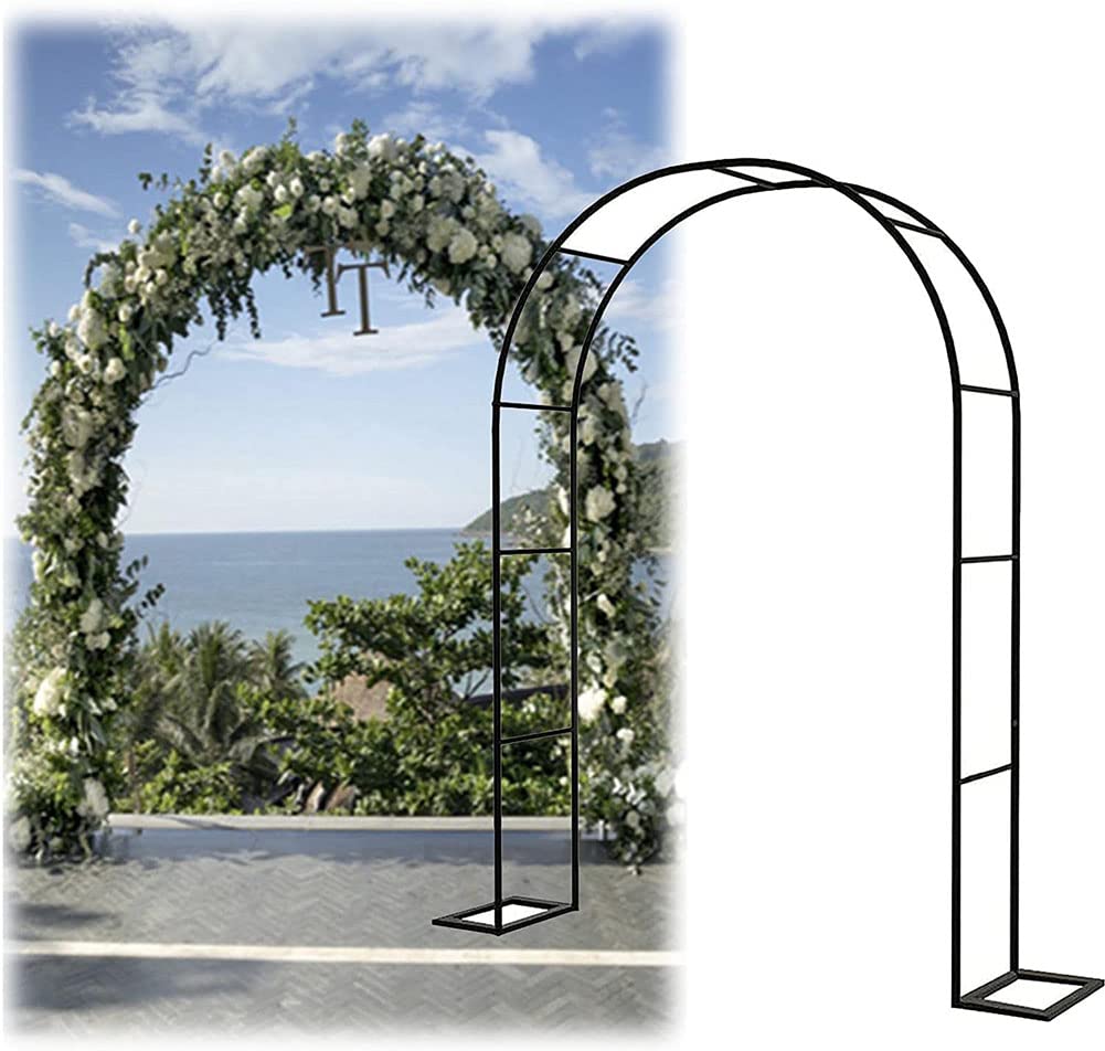 Garden Arch Arbor Metal Frame Archway Wide 120CM 140CM 160CM 180CM 200CM 240CM 280CM