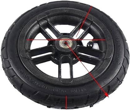 200x45 wheel pneumatic tire for E-twow S2 scooterM6 M8 M10 pneumatic wheel 8 inch scooter wheelchair air wheelM6