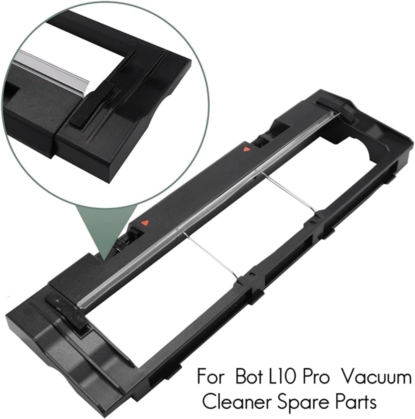Main Brush Cover,Compatible for Dreame，Bot L10 Pro Robot Vacuum Cleaner Spare Parts Replaceble Accessories(2Pcs)