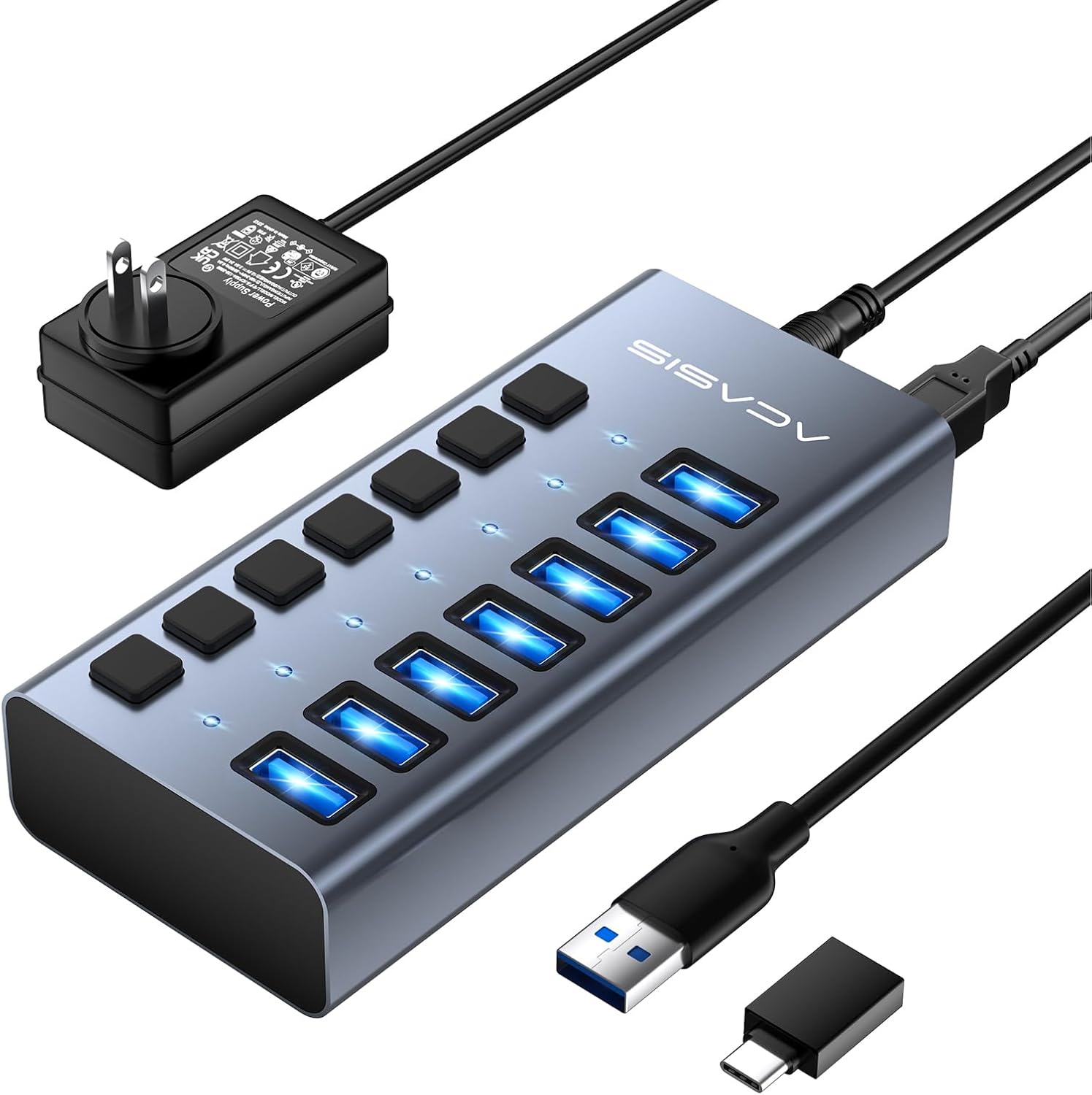 7 ports